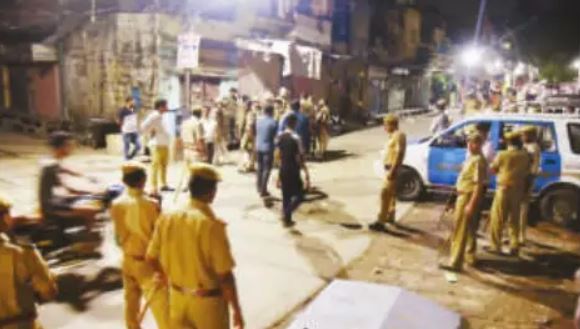 जयपुर, तनाव, पत्थरबाजी