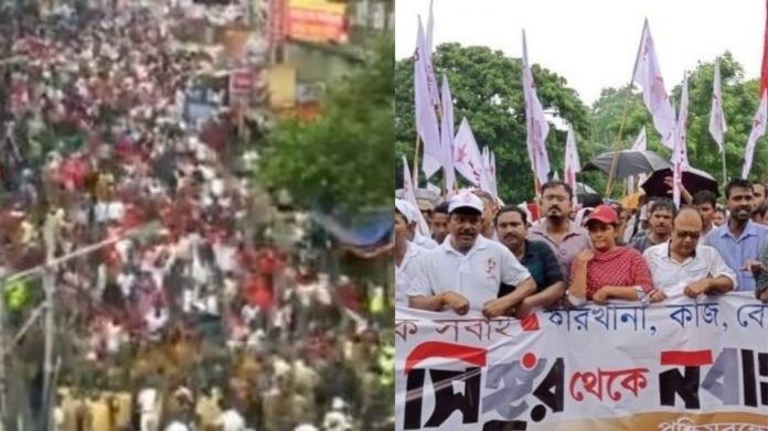 बंगाल में हिंसा