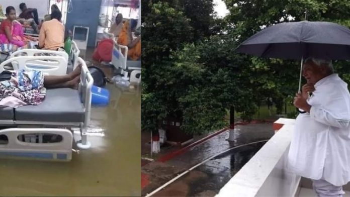 पटना में बाढ़, नीतीश कुमार