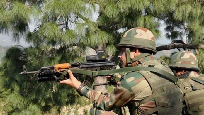 पाकिस्तानी सैनिक ढेर