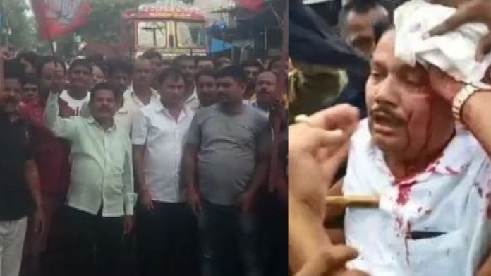 भाजपा कार्यकर्ता, टीएमसी, पश्चिम बंगाल, उत्पात