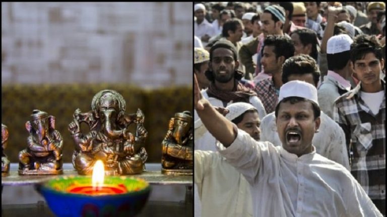 हिन्दू परिवार को दिवाली मनाने से रोका: प्रताड़ित किया, घर की लाइट्स तोड़ीं, FIR दर्ज