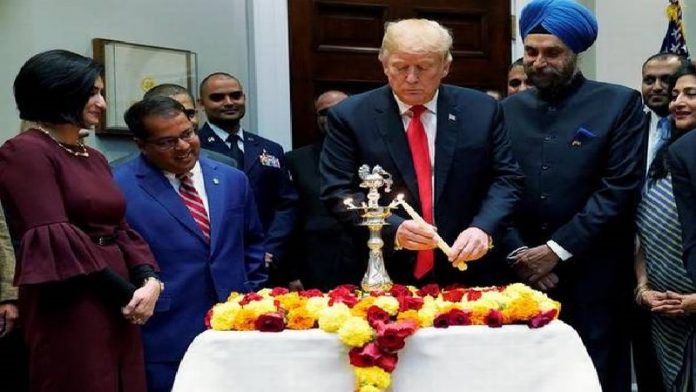डोनाल्ड ट्रम्प, दिवाली