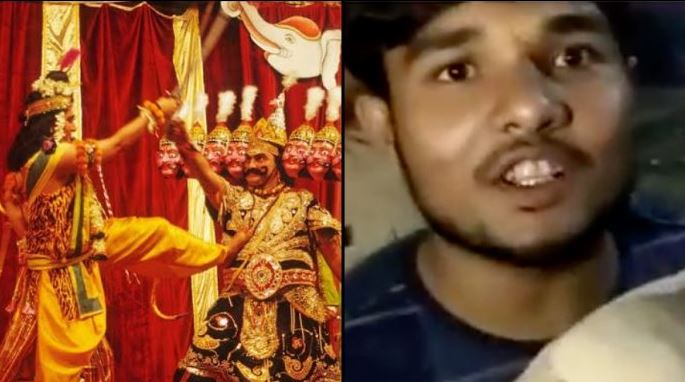 रामलीला, एटा, उत्तर प्रदेश, मुस्लिम युवक