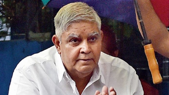 बंगाल, राज्यपाल जगदीप धनखड़