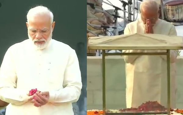 प्रधानमंत्री नरेंद्र मोदी, महात्मा गाँधी, लाल बहादुर शास्त्री