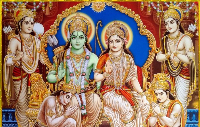 भगवान राम, लक्षमण, सीता, हनुमान और भरत-शत्रुघ्न