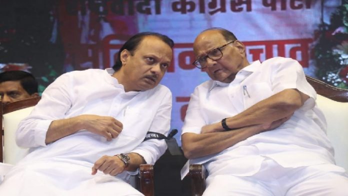 अजित पवार, शरद पवार