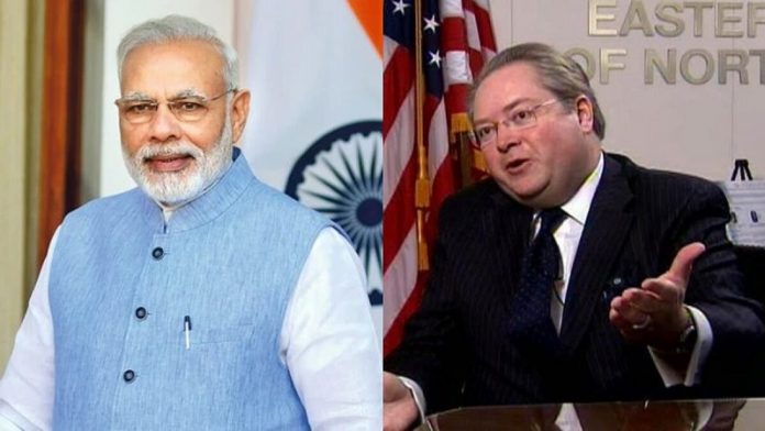 जॉर्ज होल्डिंग, PM मोदी, अनुच्छेद 370