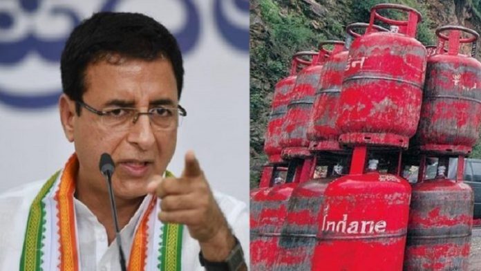 सुरजेवाला, LPG सिलेंडर