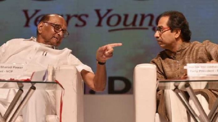 उद्धव ठाकरे, शरद पवार