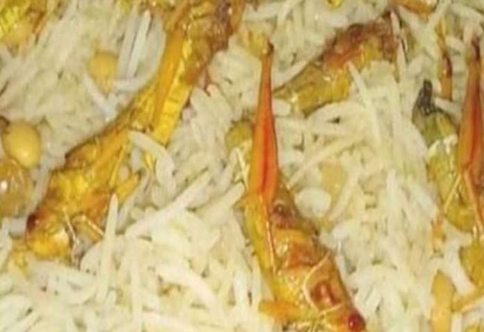 पाकिस्तान, टिड्डा बिरयानी