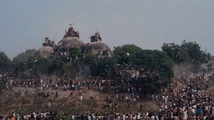 बाबरी मस्जिद, राम मंदिर