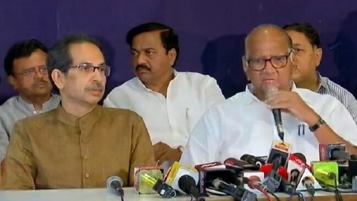 महाराष्ट्र, NCP, शिवसेना