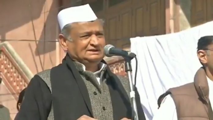 अशोक गहलोत, राजस्थान