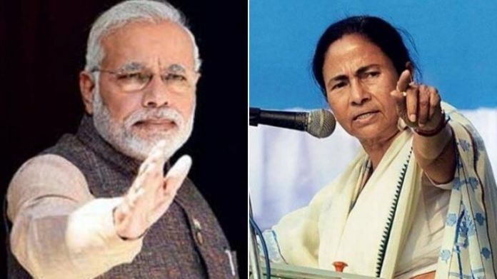 नरेंद्र मोदी और ममता बनर्जी