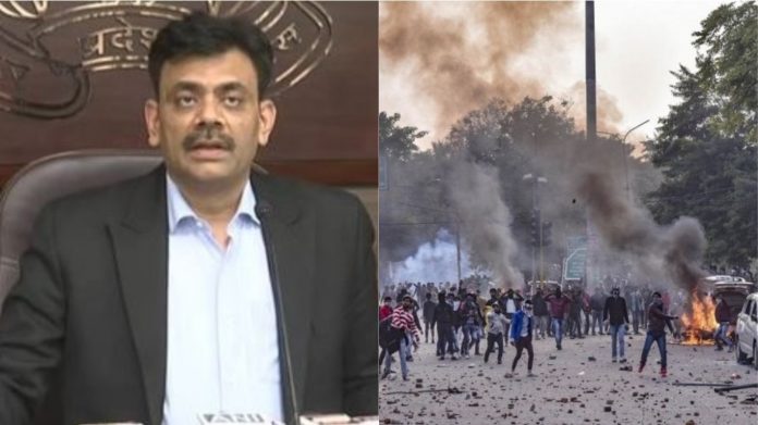 उत्तरप्रदेश पुलिस, उपद्रवियों के ख़िलाफ़ एक्शन