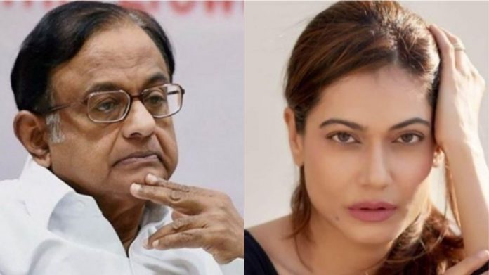 पी चिदंबरम, पायल रोहतगी