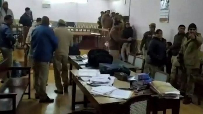 वारदात का घटनास्थल (NBT से साभार)