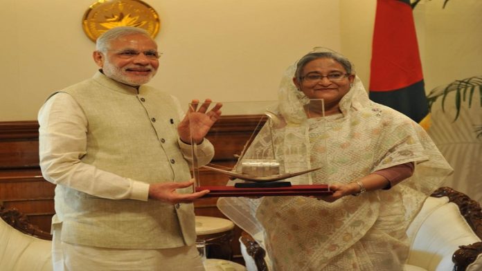 शेख हसीना-नरेंद्र मोदी
