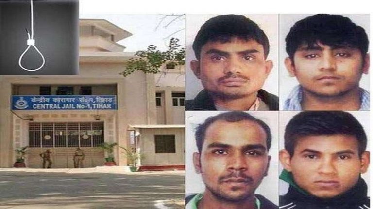 निर्भया के हत्यारों को फाँसी देने का तख्त तैयार: 100 किलो की डमी के साथ ‘लटकाने’ का ट्रायल शुरू