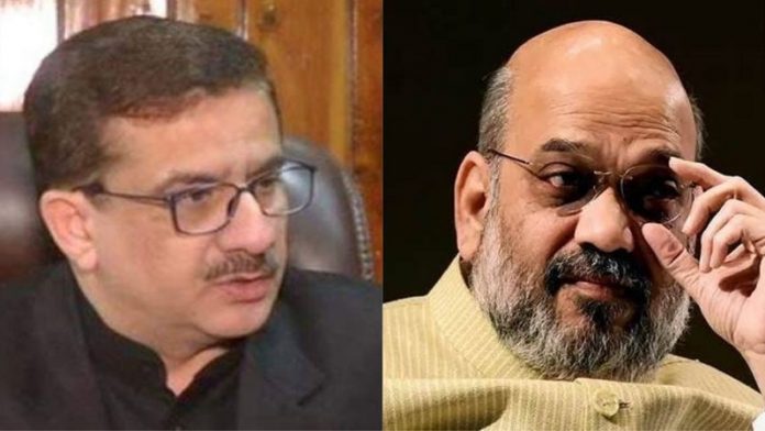 वसीम रिजवी-अमित शाह