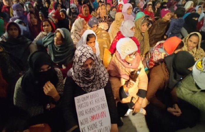 शाहीन बाग, प्रदर्शन
