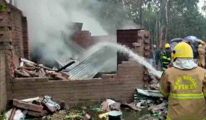 बंगाल पटाखा फैक्ट्री ब्लास्ट