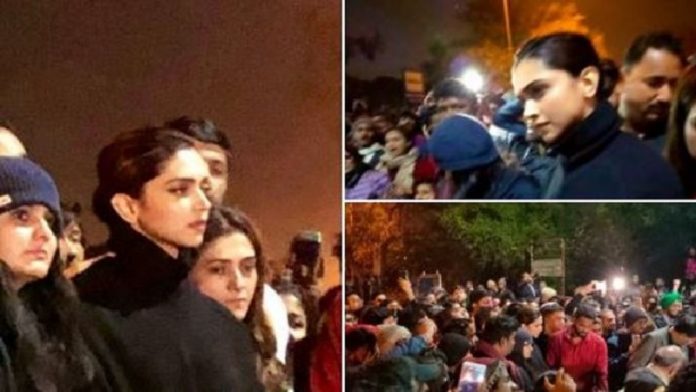 दीपिका पादुकोण, जेएनयू हिंसा