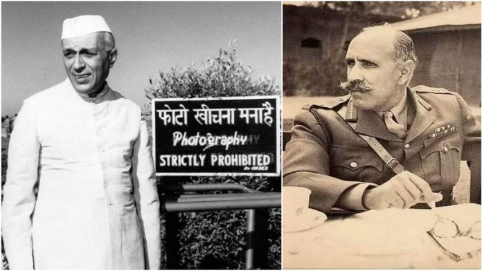 जवाहर लाल नेहरू, नाथू सिंह राठौड़