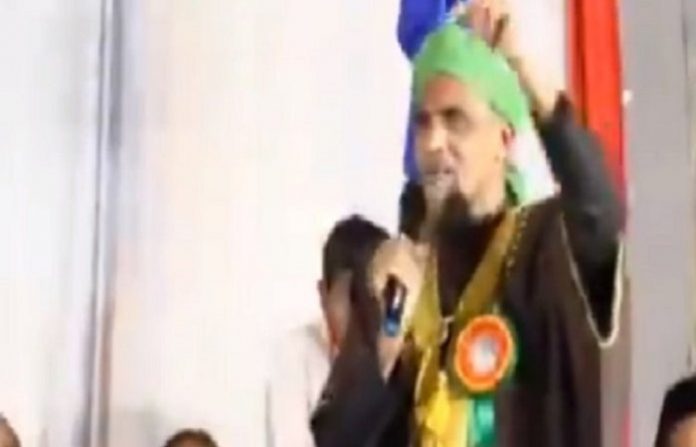 भाजपा और आरएसएस को धमकाता मौलवी