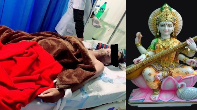 कौन ख़रीदेगा उसकी गढ़ी हुई माँ शारदा की मूर्तियाँ, CAA का समर्थन करने पर नीरज को मिली मौत