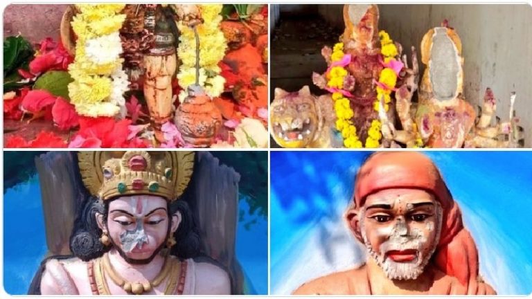 रात के अँधेरे में विखंडित की गई देवी-देवताओं की प्रतिमाएँ, आंध्र में मंदिरों की सुरक्षा पर उठे सवाल