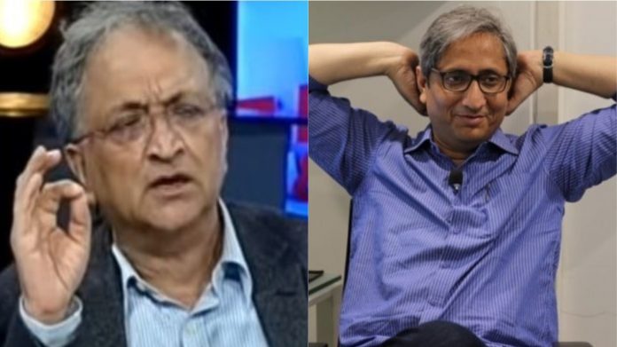 रामचंद्र गुहा और रवीश कुमार