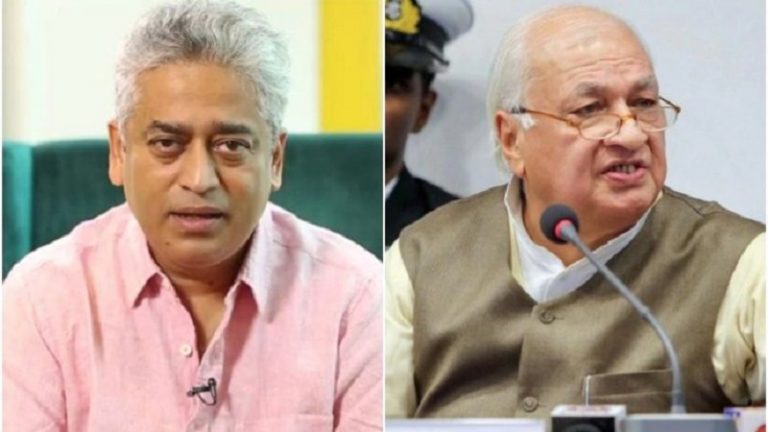 केरल के गवर्नर को राजदीप सरदेसाई ने बताया ‘भाजपा एजेंट’, अपने ही टीवी शो में हो गए ज़लील