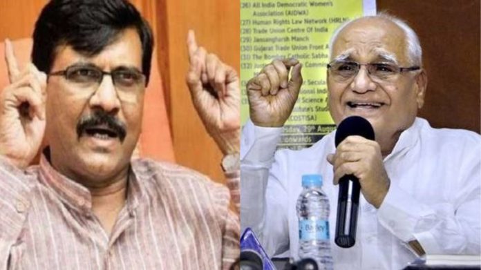 शिवसेना नेता संजय राउत और रिटायर्ड न्यायाधीश बीजी कोलसे पाटिल