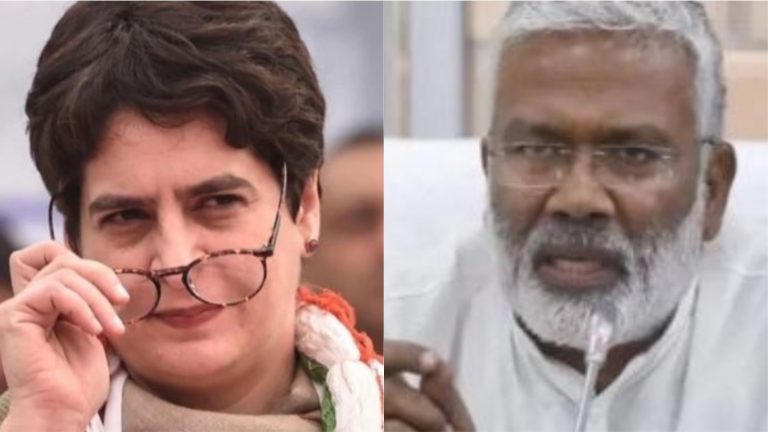 ‘UP में हिंसा के लिए वित्तीय मदद कर रही हैं प्रियंका गाँधी’