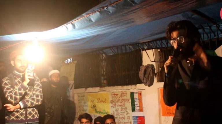 सबसे बड़ा फासिस्ट था गाँधी, संविधान और कोर्ट मुस्लिमों का दुश्मन: शाहीन बाग़ का शरजील
