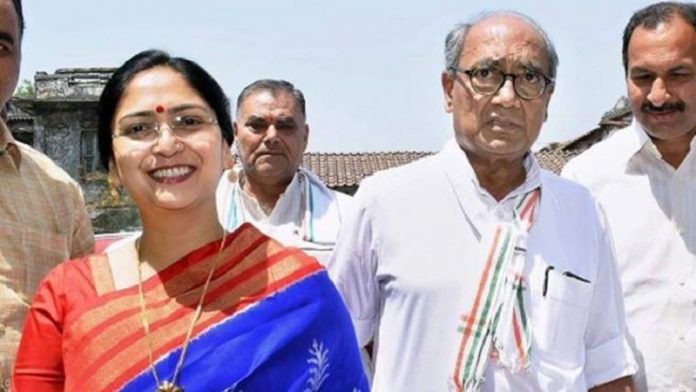 अमृता-दिग्विजय सिंह
