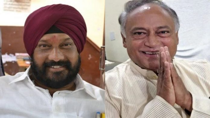 विधायक हरदीप सिंह डांग और लक्ष्मण सिंह