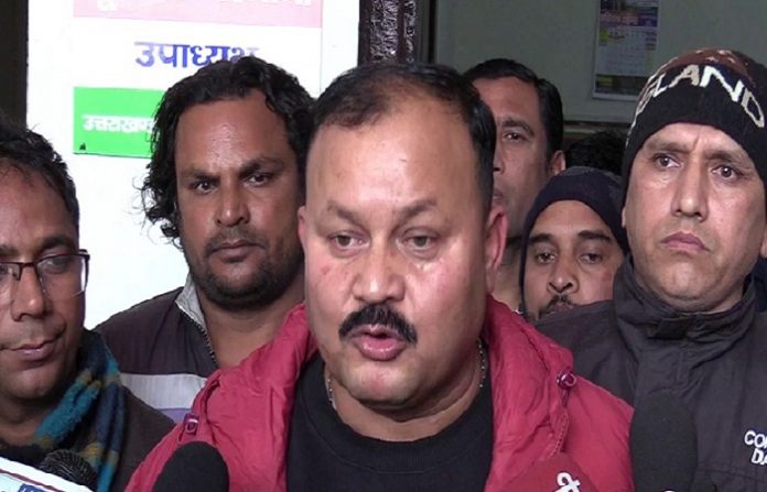 कॉन्ग्रेस नेता हरीश धामी