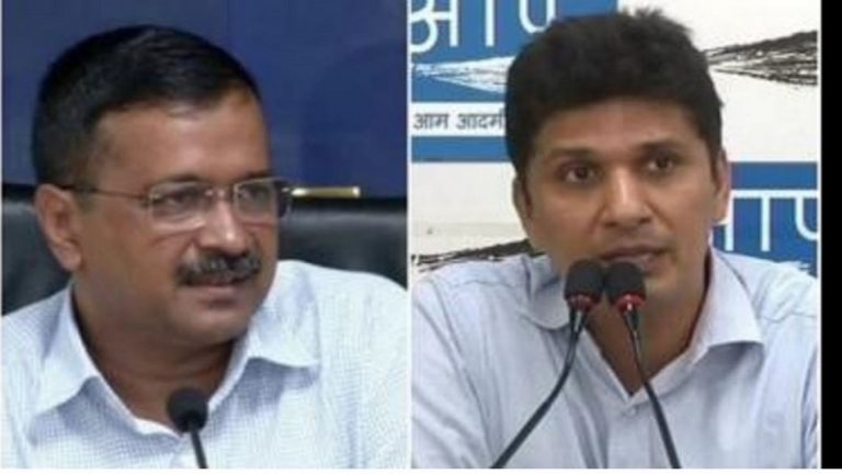 AAP में फूल कंफ्यूजन: केजरीवाल ने कहा- ‘मैं बहुत खुश हूँ’, छोटे नेता बता रहे BJP की साजिश