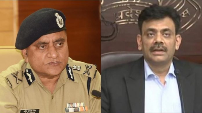 यूपी डीजीपी ओपी सिंह और आईजी प्रवीण कुमार