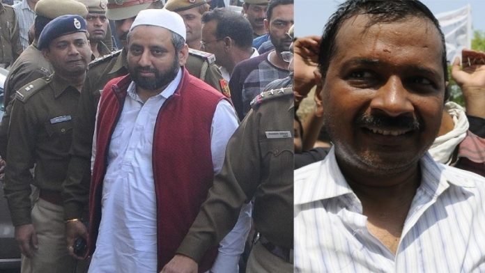 अमानतुल्लाह ख़ान, केजरीवाल