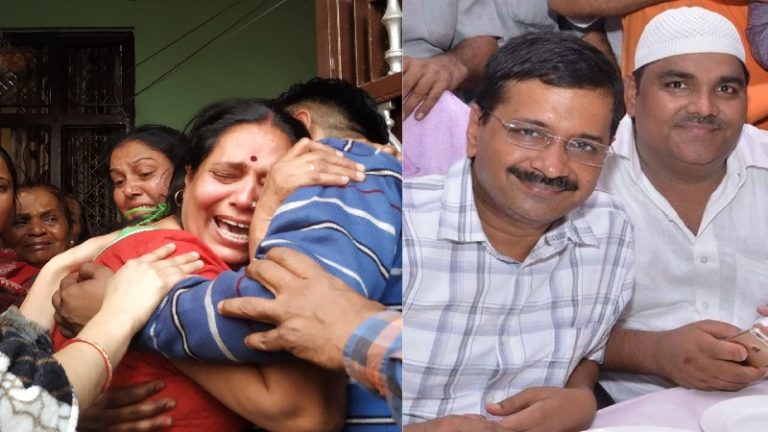 ‘AAP पार्षद ताहिर हुसैन के गुंडों ने IB ऑफिसर को मार डाला, उसके घर से चल रहे बम व गोलियाँ’