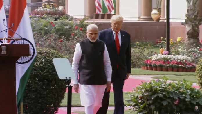 डोनाल्ड ट्रंप, नरेंद्र मोदी