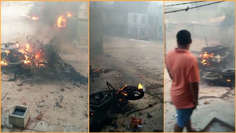 गुजरात में दंगे भड़कने से 1 की मौत, दंगाइयों ने किए 25 घर आग के हवाले; इलाके में पुलिस तैनात