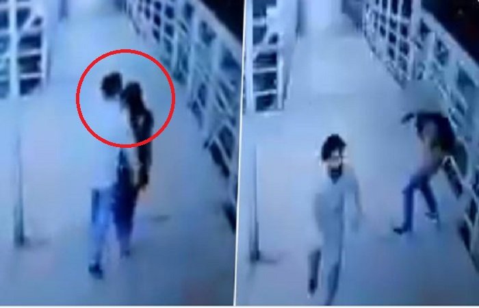चुपके से दबोचने और चुम्मा लेकर भाग जाने वाला सीरियल मॉलेस्टर हबिबूर खान गिरफ्तार, VIDEO में सबूत
