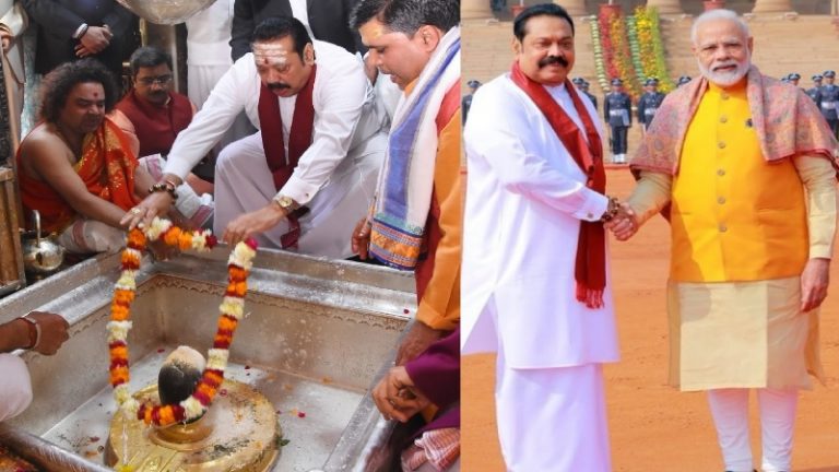 श्रीलंका के PM ने काशी विश्वनाथ मंदिर में की पूजा-अर्चना, CAA को बताया भारत का आंतरिक मुद्दा