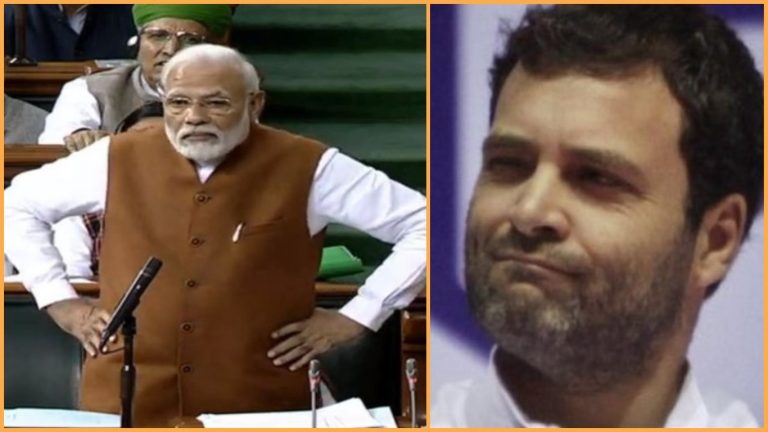 प्रधानमंत्री मोदी ने राहुल गाँधी को कहा ट्यूबलाइट: मैं 40 मिनट से बोल रहा था, करेंट इतनी देर में वहाँ पहुँचा!